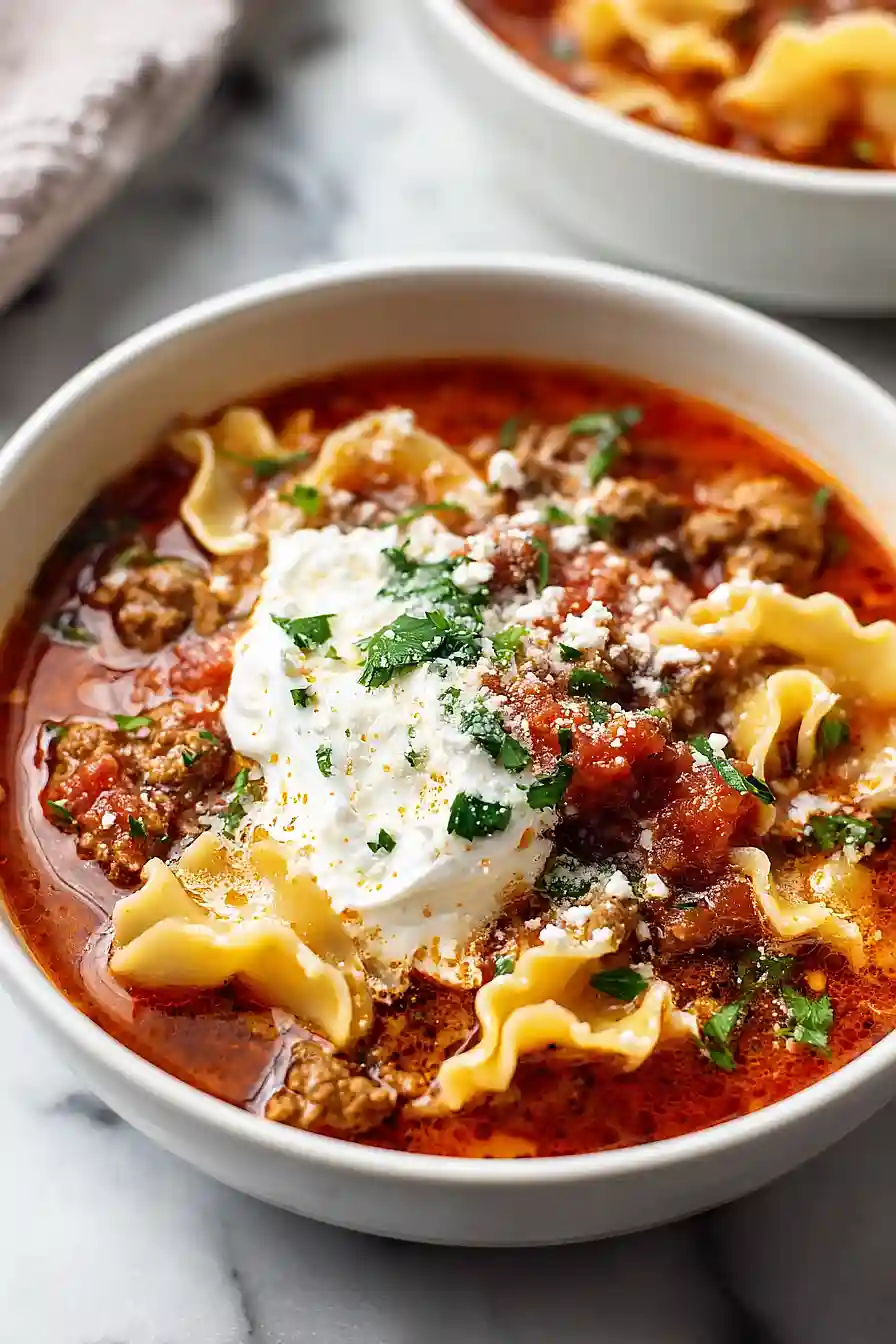 Lasagna Soup
