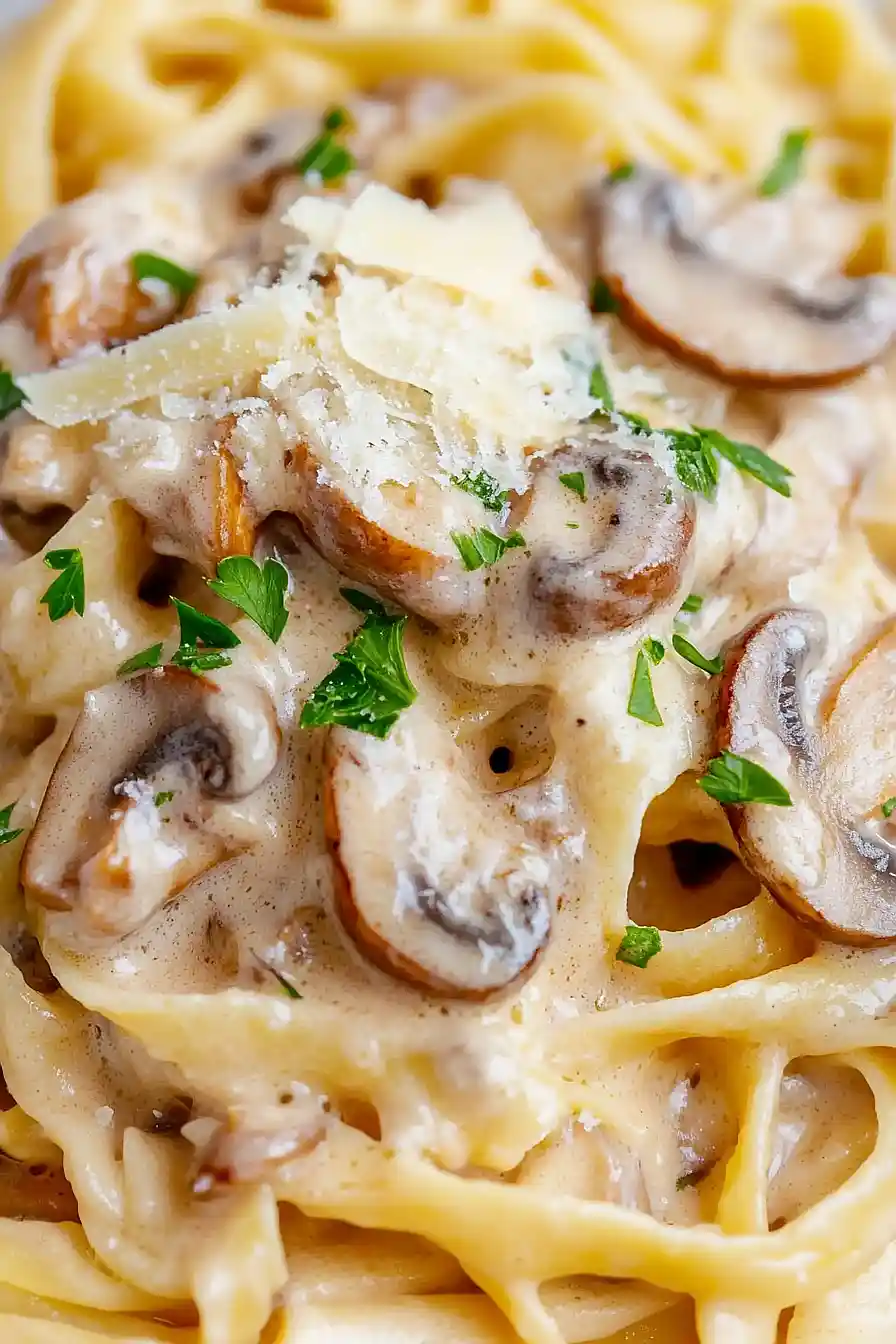 mushroom pasta