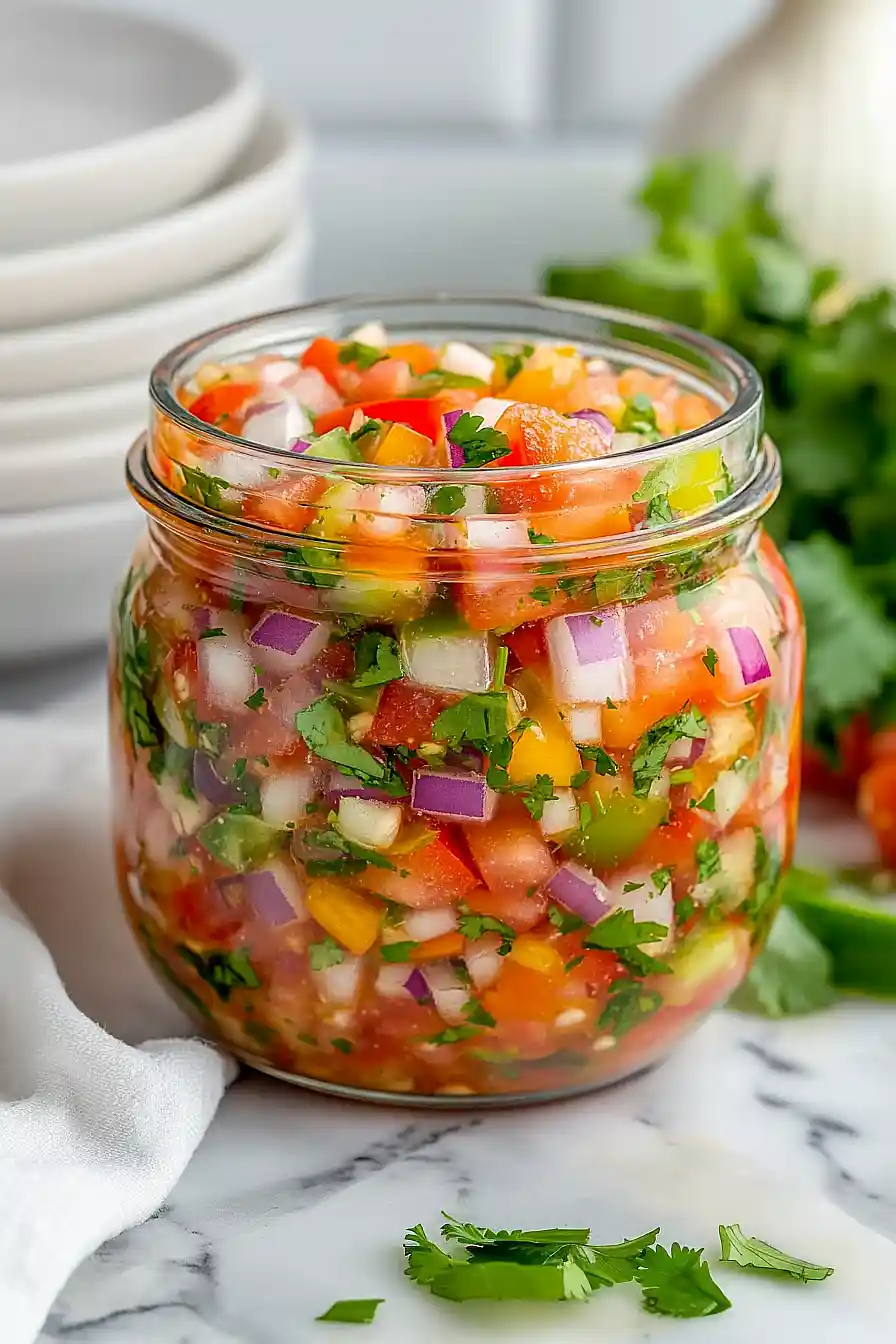 pico de gallo canning recipe