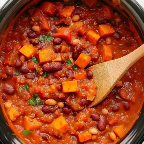 crockpot sweet potato chili
