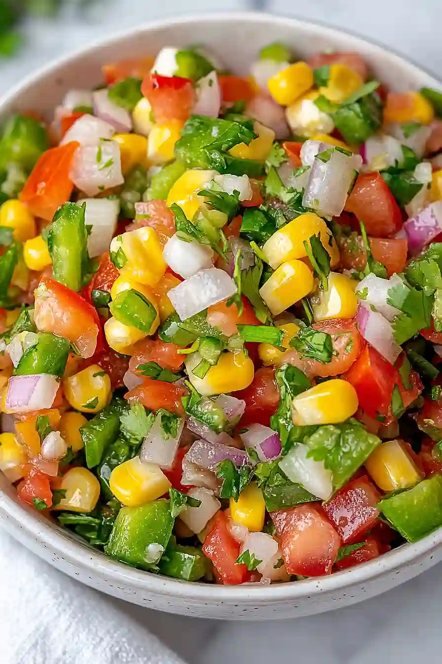 corn pico de gallo 