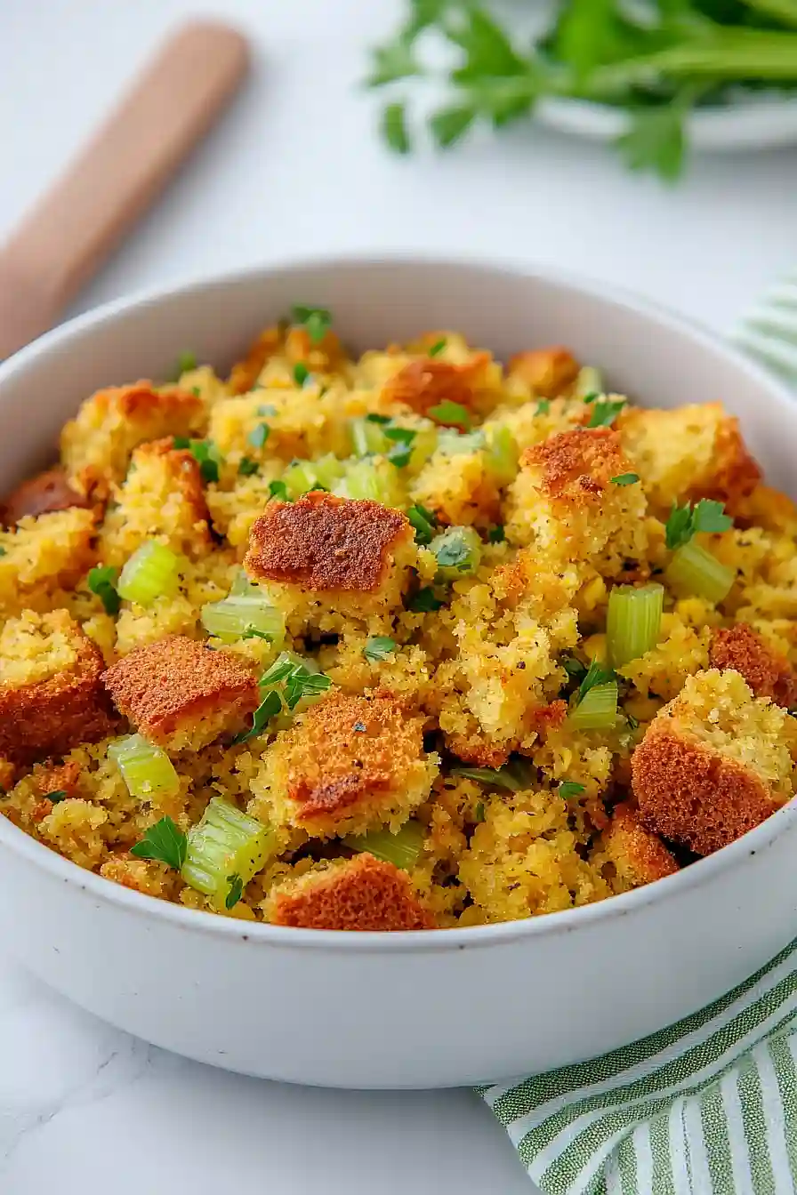 traditional-cornbread-stuffing-theamazingfood