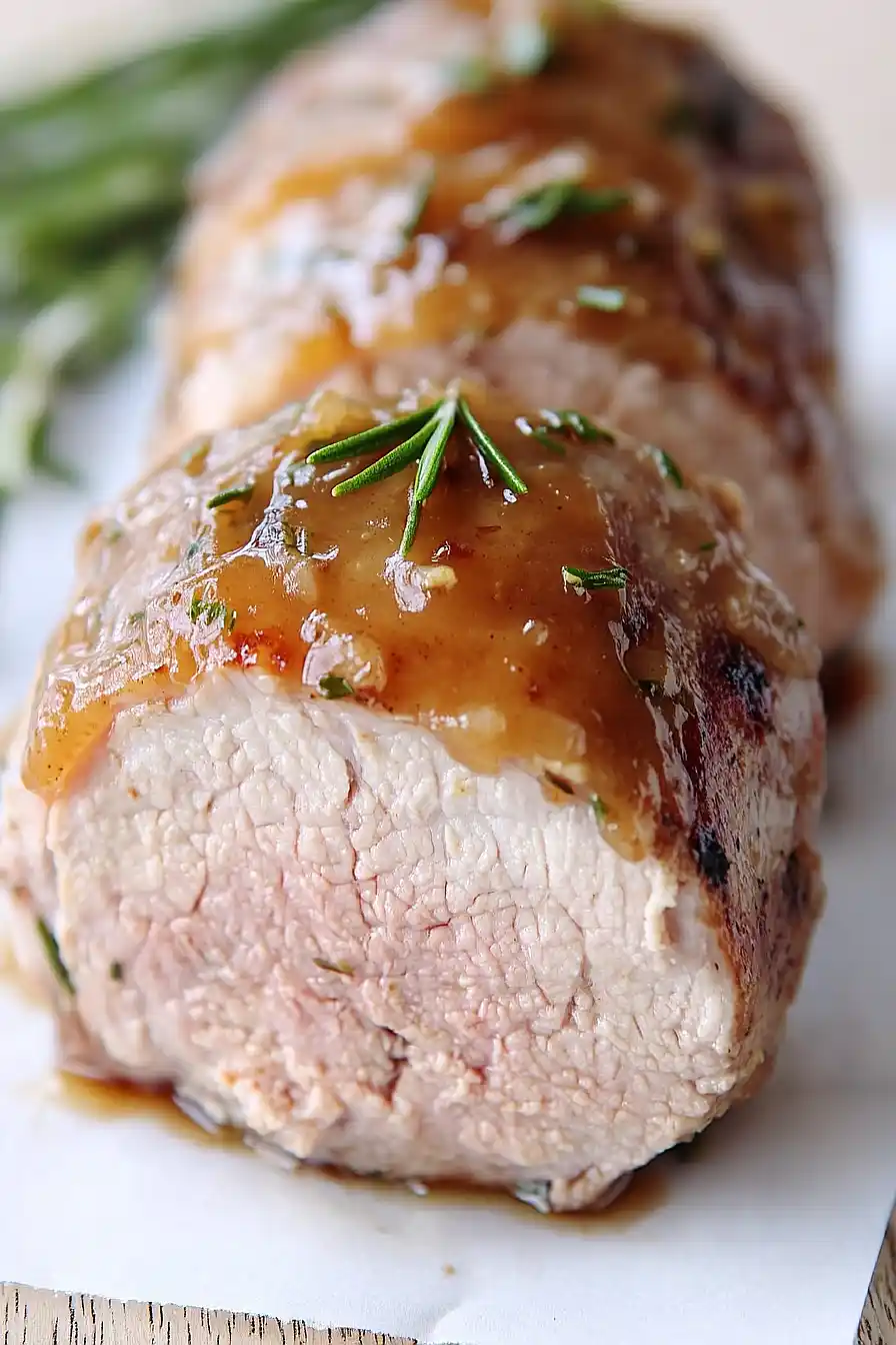 applesauce pork tenderloin 