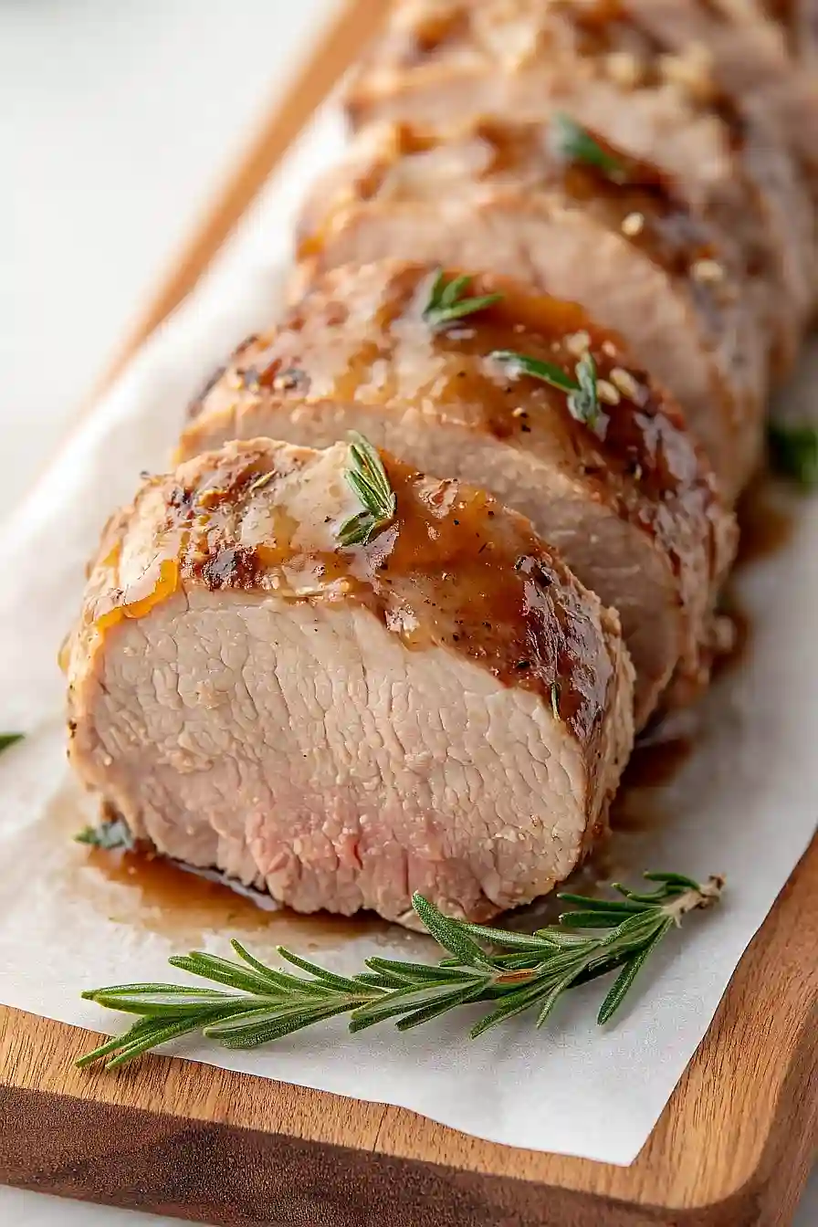 applesauce pork tenderloin 