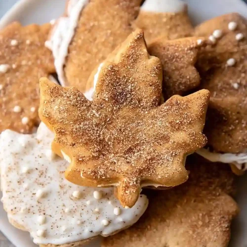 chai spiced maple sugar cookies with browned butter frosting