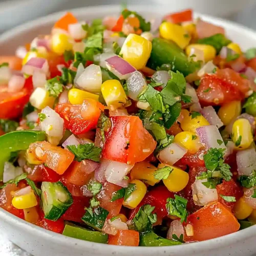 corn pico de gallo