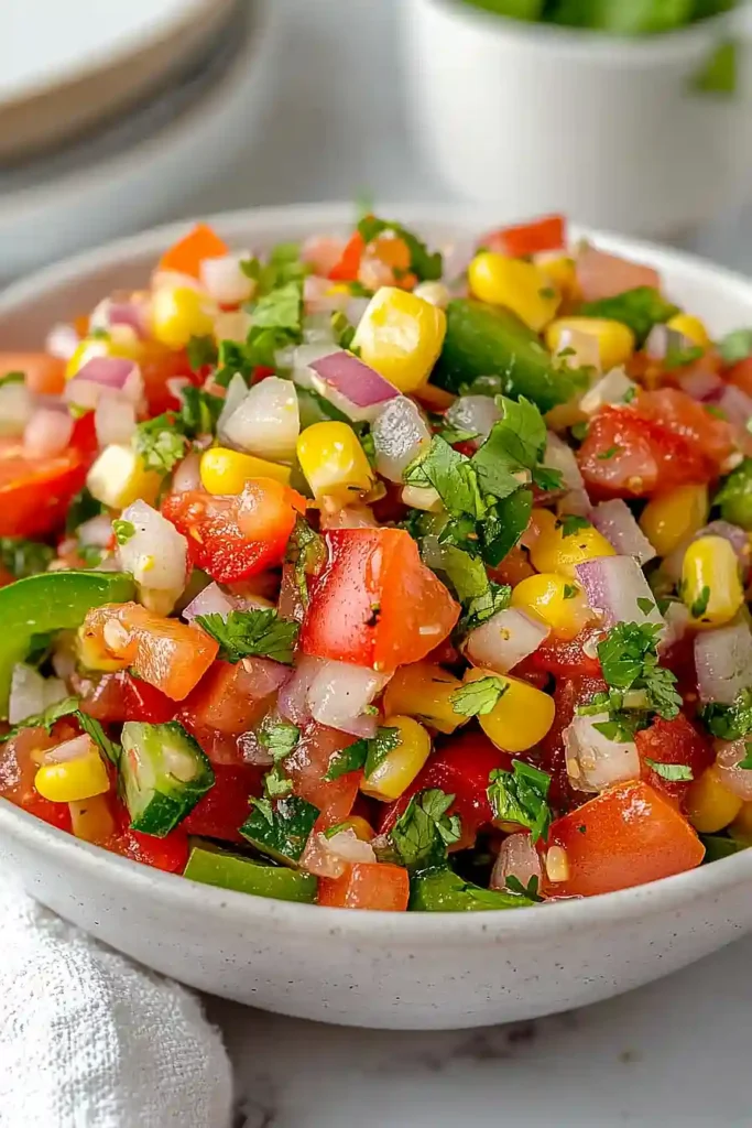 corn pico de gallo