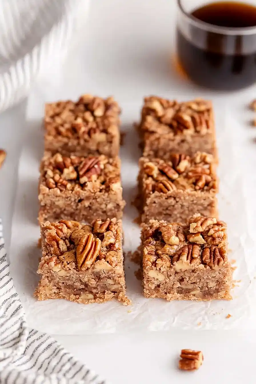 maple pecan bars