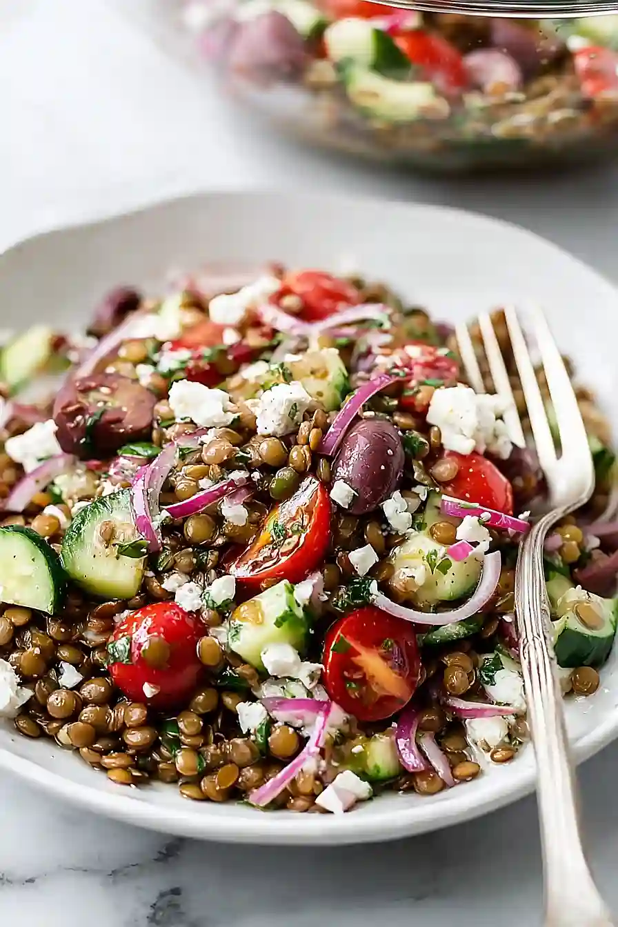 Mediterranean Lentil Salad