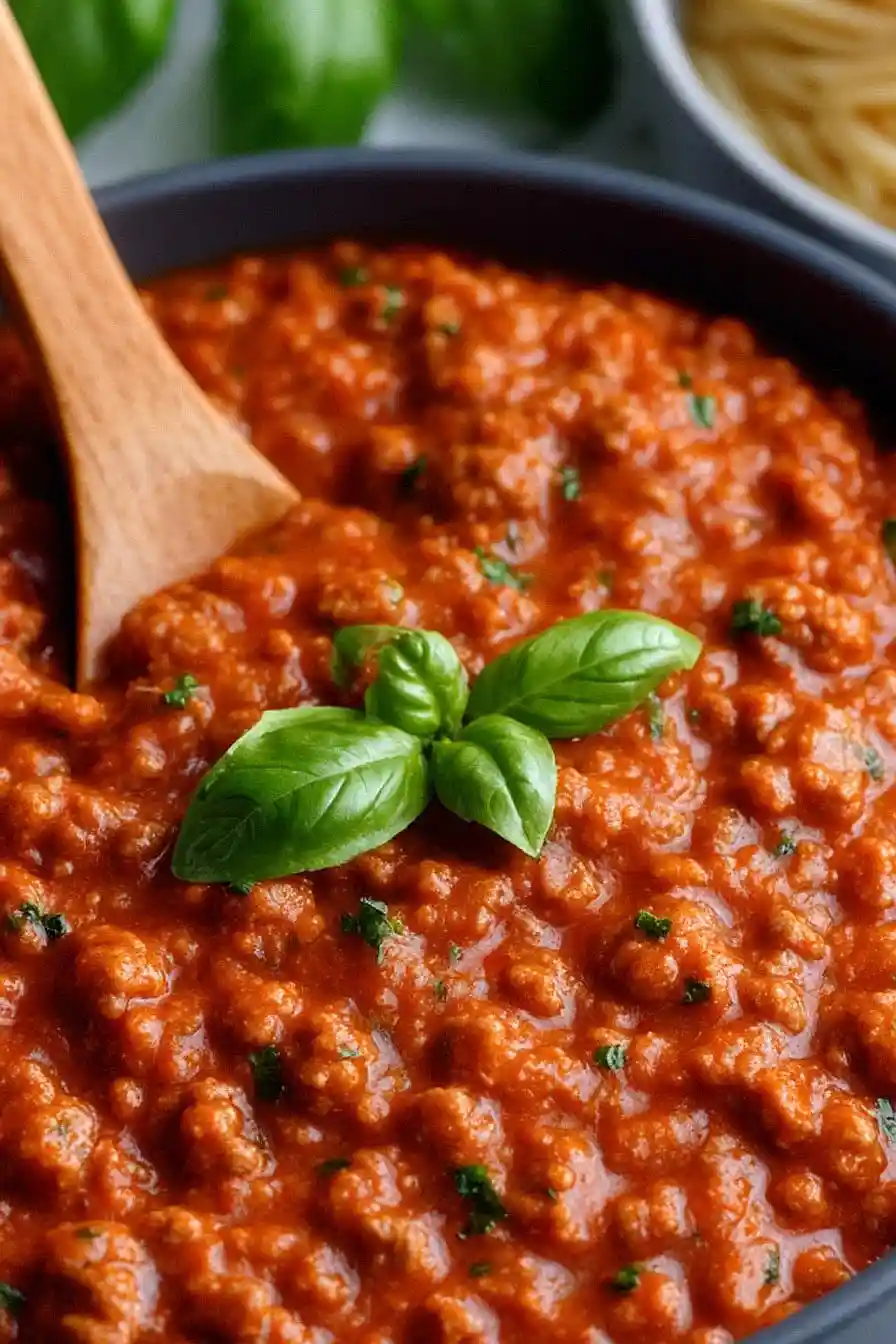 homemade spaghetti sauce