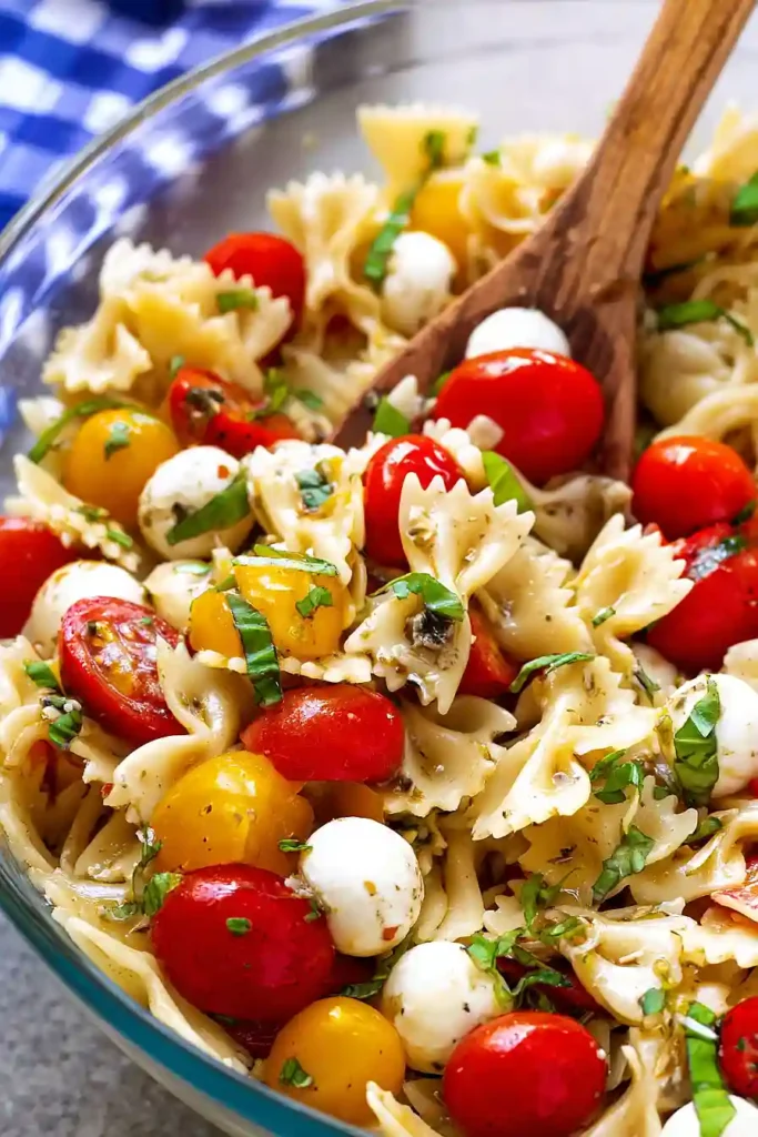 Best Caprese Pasta Salad