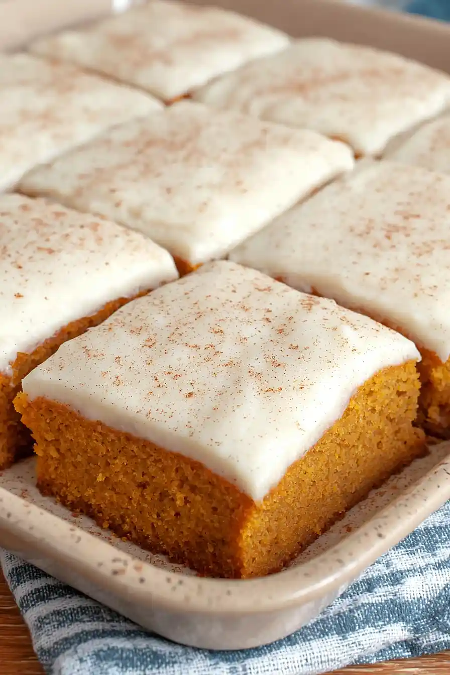 gluten free pumpkin bars