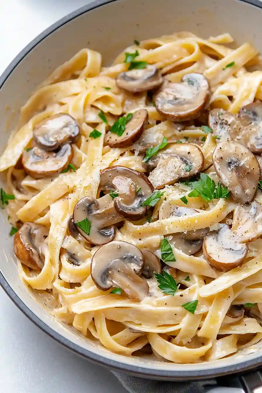 mushroom pasta