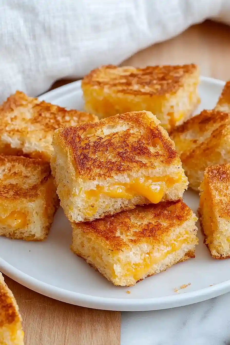 grilled cheese croutons