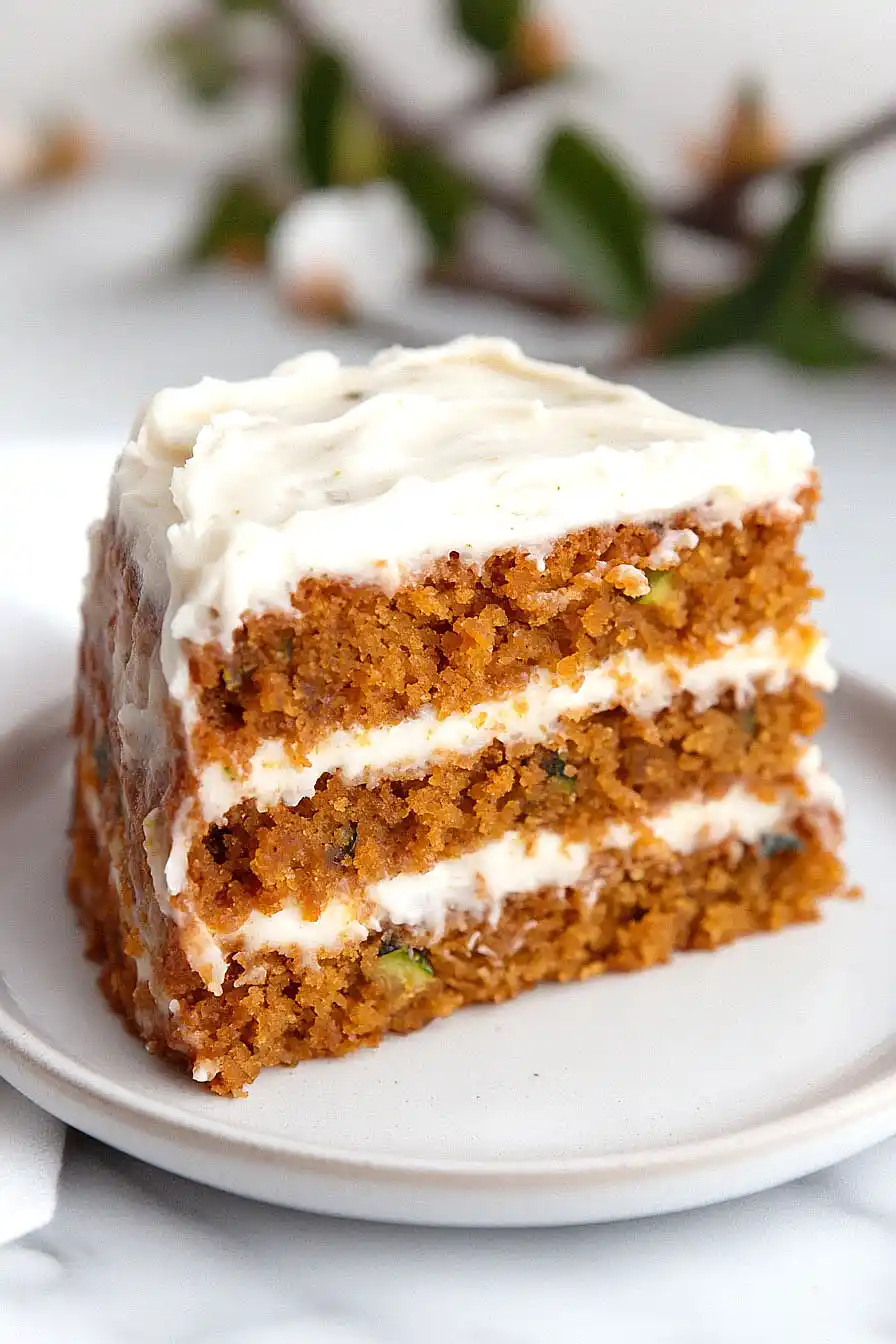pumpkin spice zucchini cake