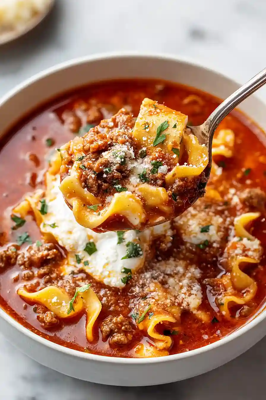 Lasagna Soup