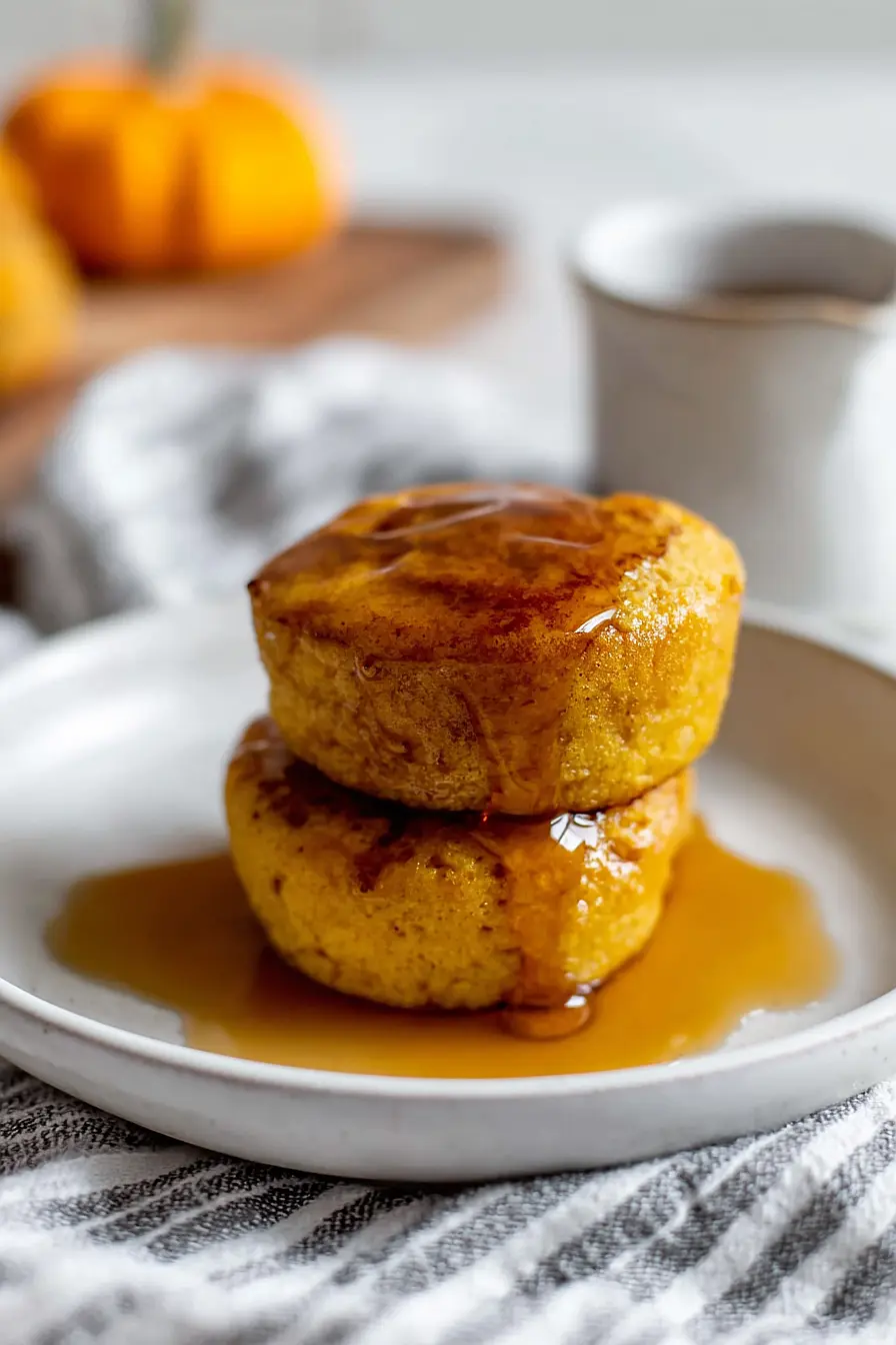 pumpkin pancake muffins