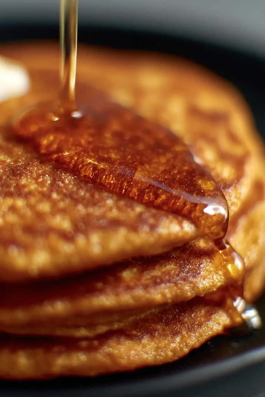 oat flour pumpkin pancakes