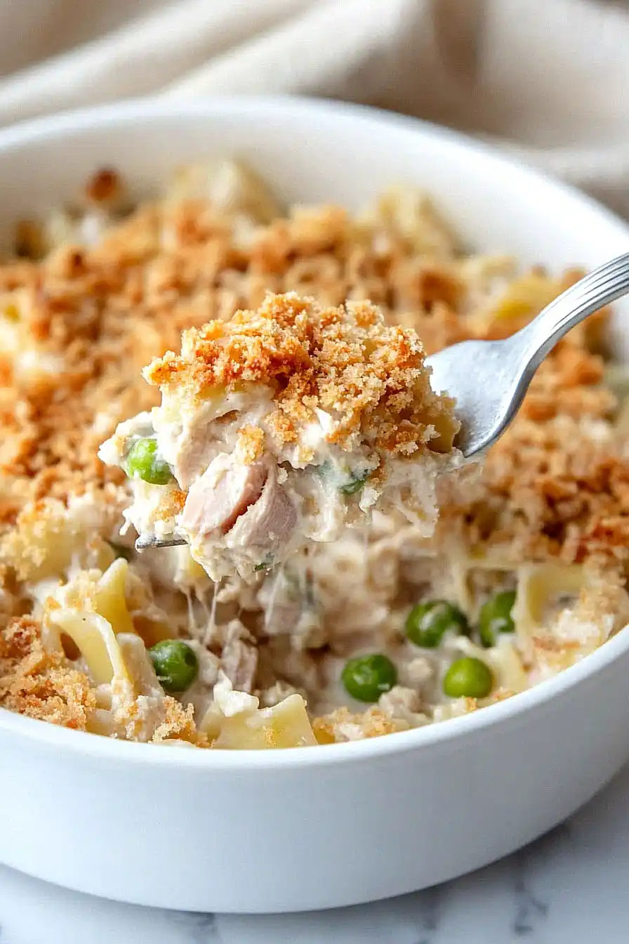 tuna casserole with egg noodles