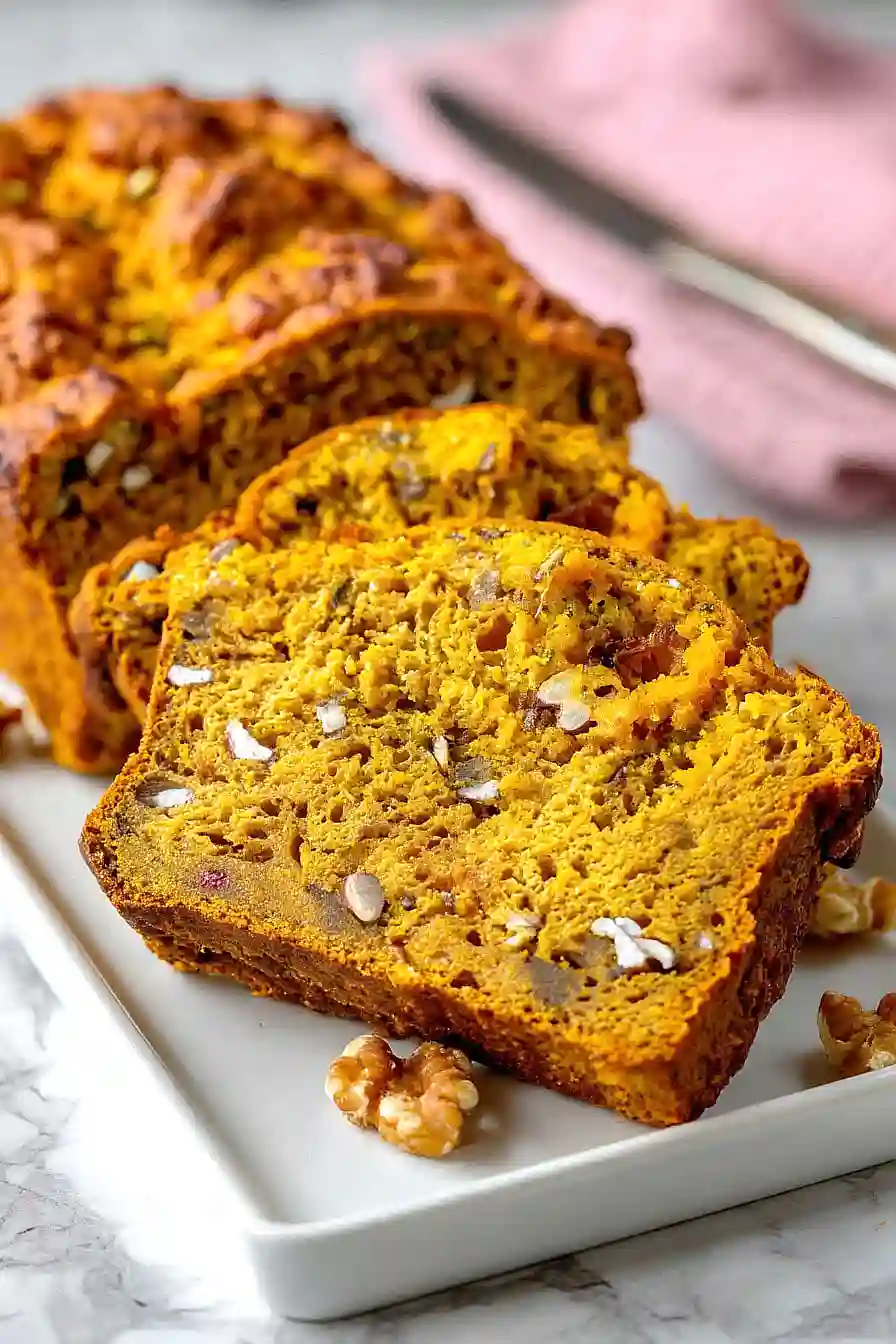 pumpkin banana zucchini bread