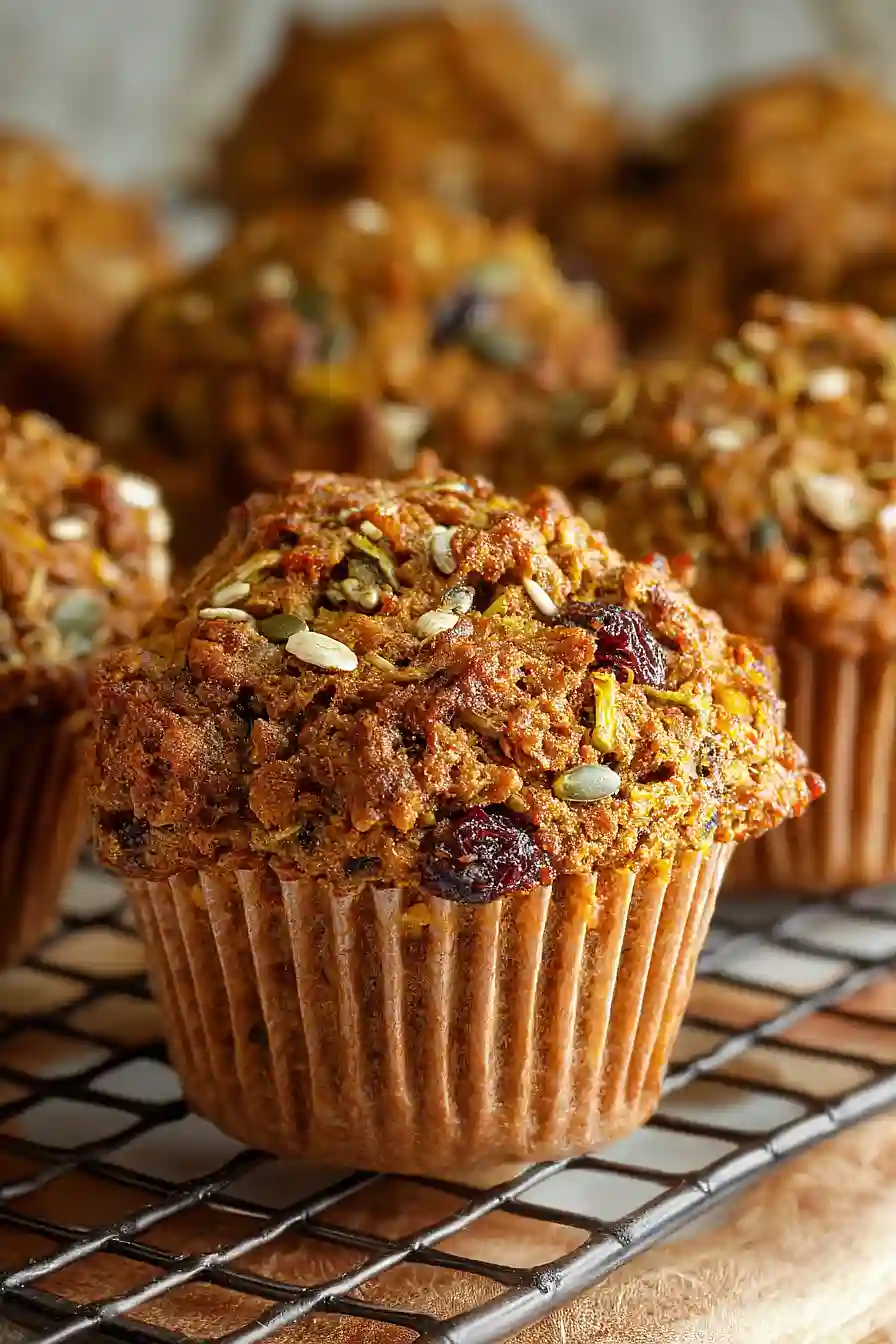 healthy pumpkin muffins