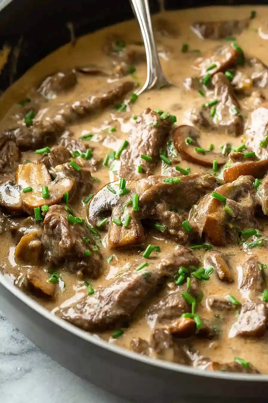 Gordon Ramsay Beef Stroganoff