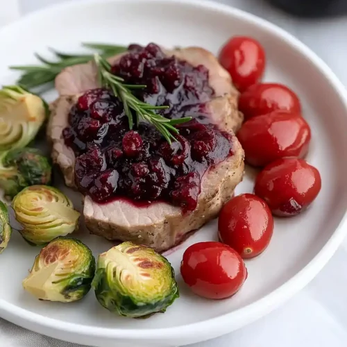 pork tenderloin with cranberry sauce