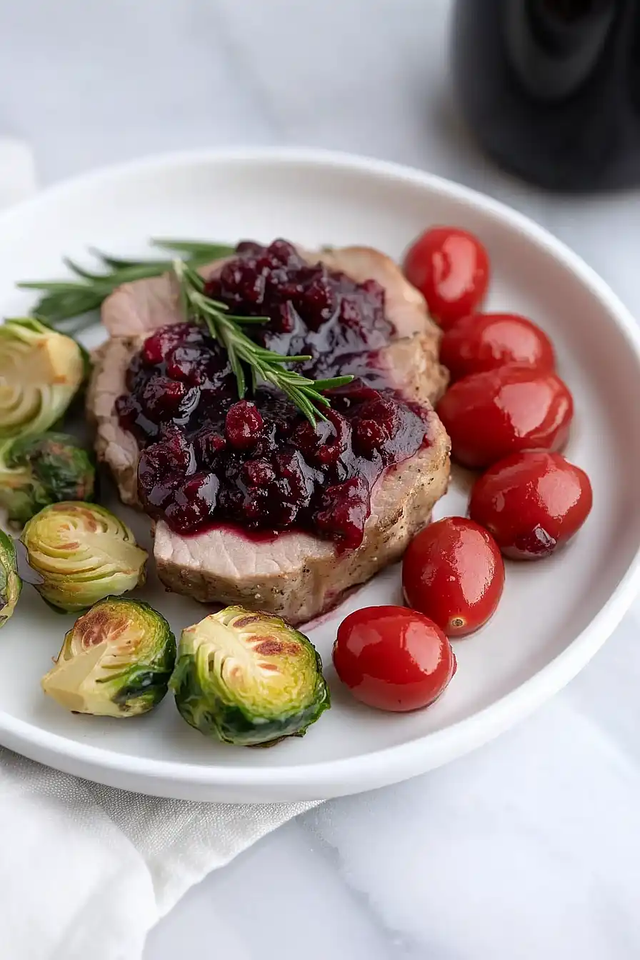 pork tenderloin with cranberry sauce