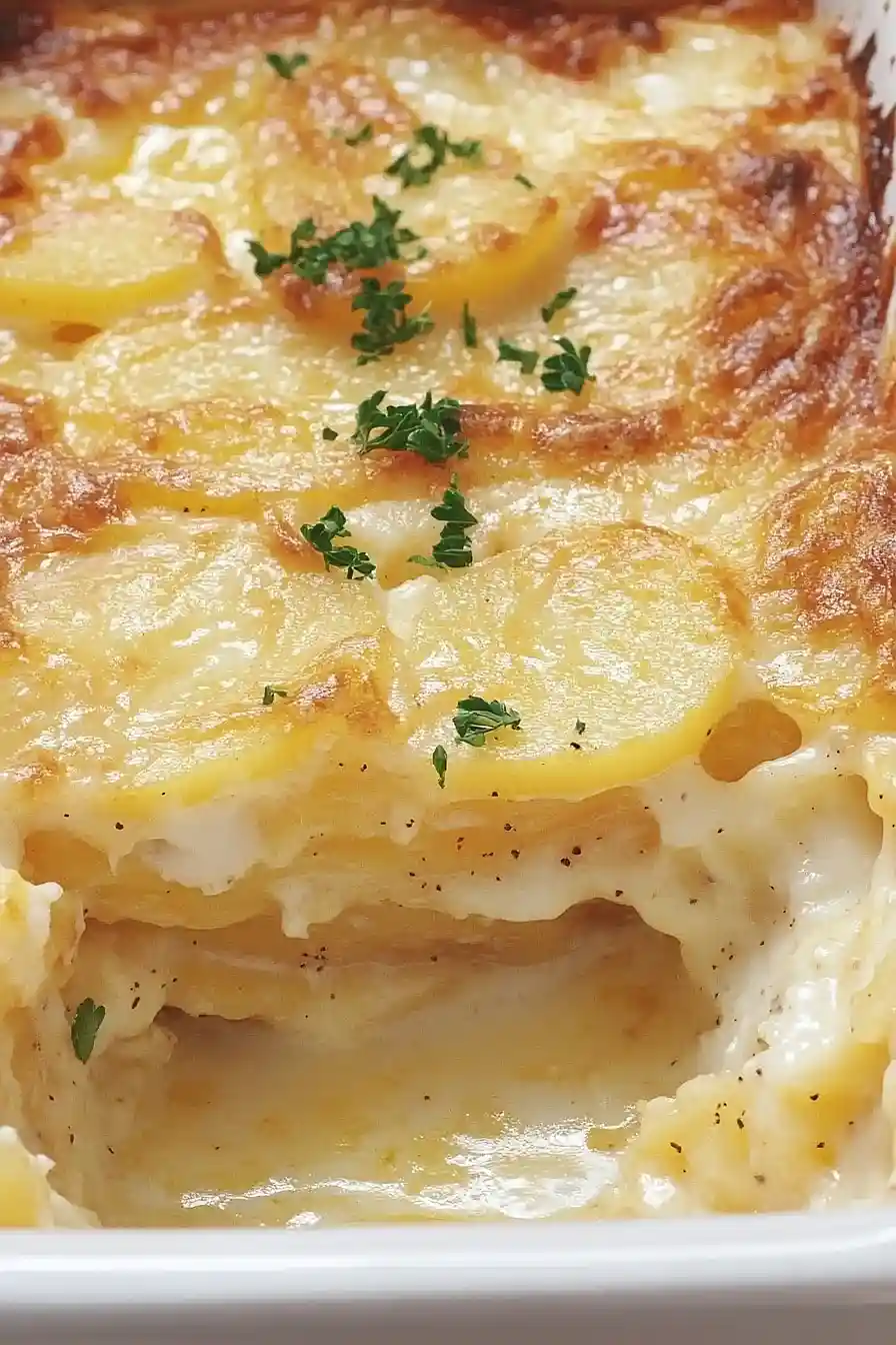 evaporated milk scalloped potatoes