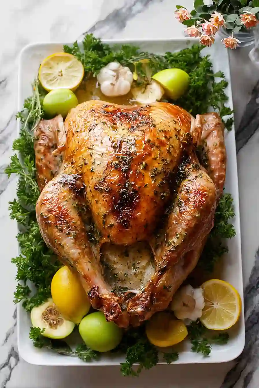 roasted turkey no stuffing