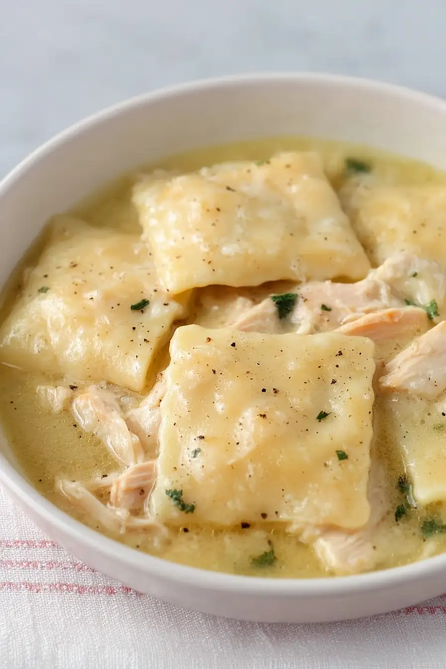 chicken and dumplings with frozen dumplings