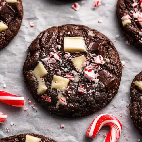 peppermint fudge cookies