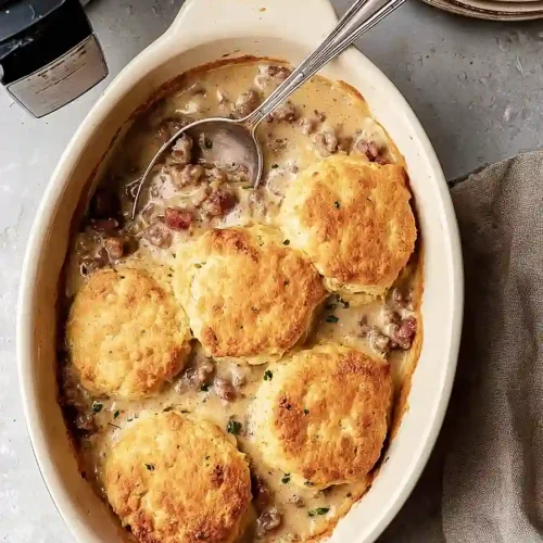 air fryer biscuits and gravy