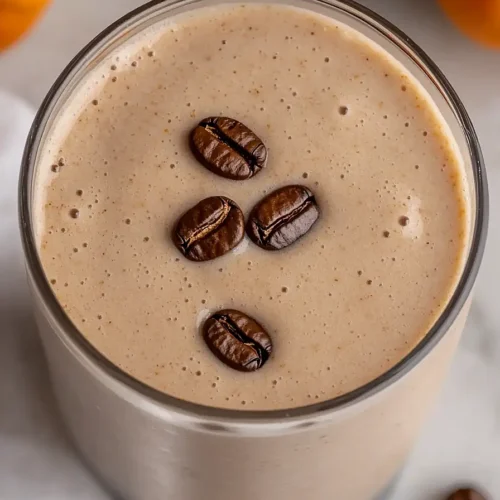 pumpkin coffee milkshake