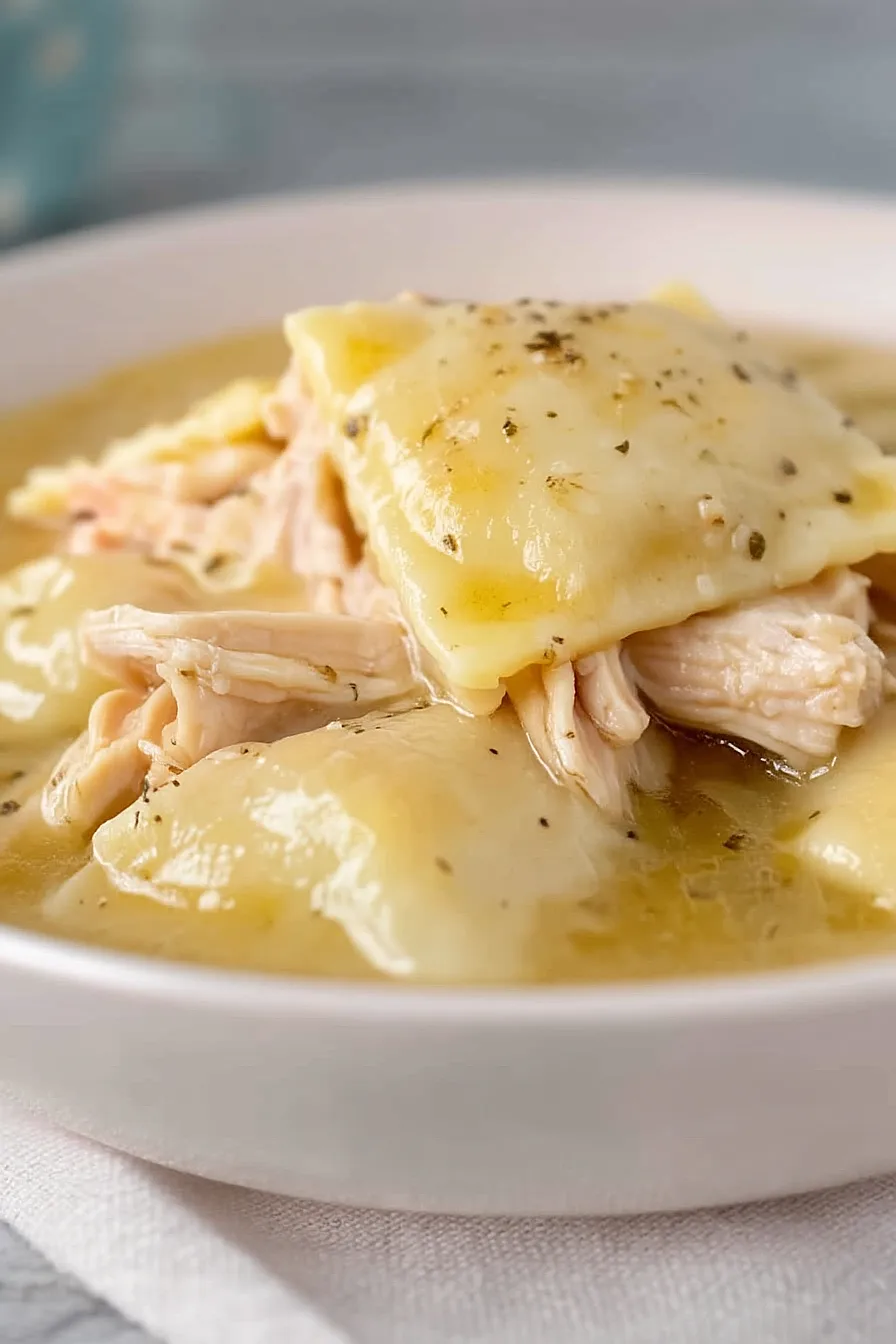 chicken and dumplings with frozen dumplings