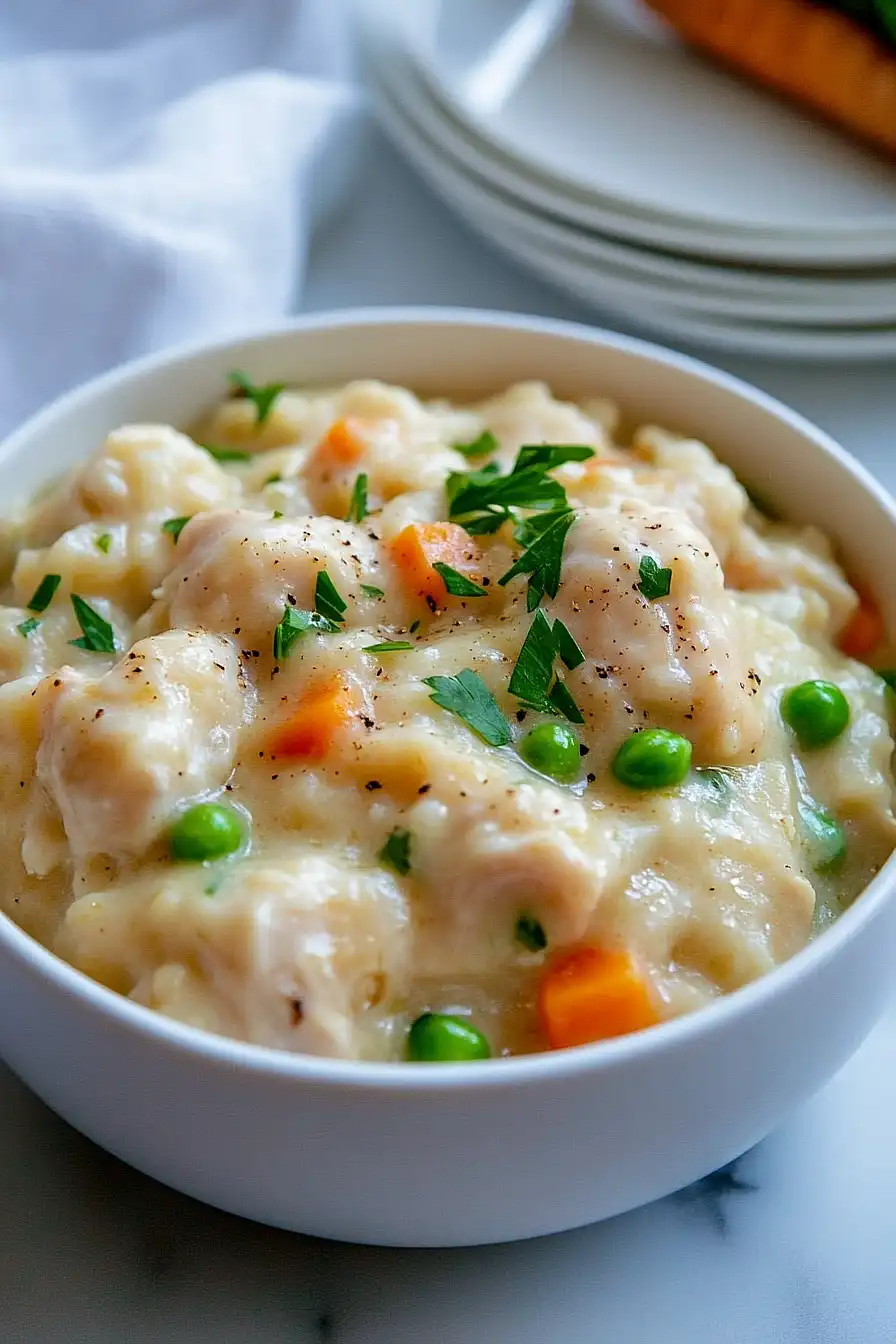 chicken and dumplings freezer meal