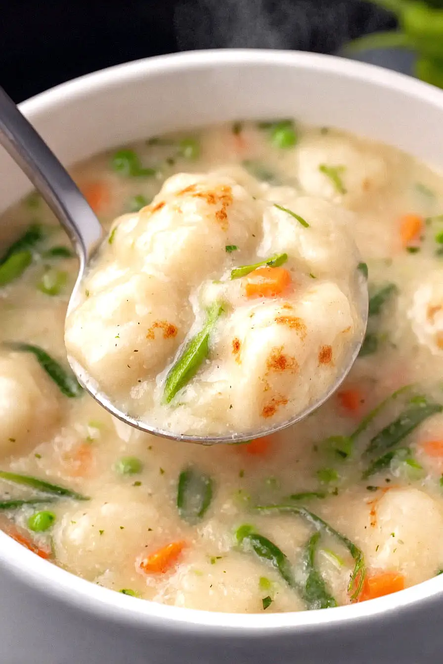 chicken and dumplings with cream of chicken