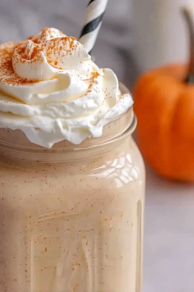 boozy pumpkin pie milkshake