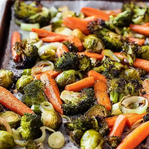 lemon roasted vegetables