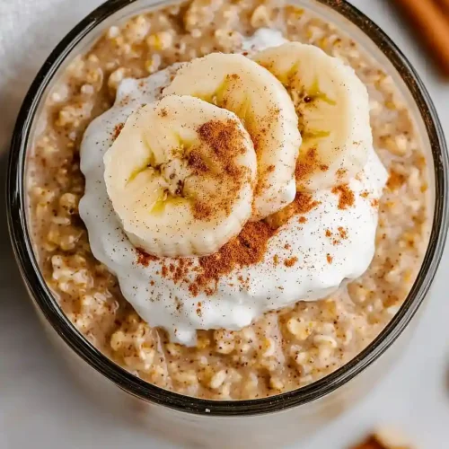 pumpkin banana overnight oats