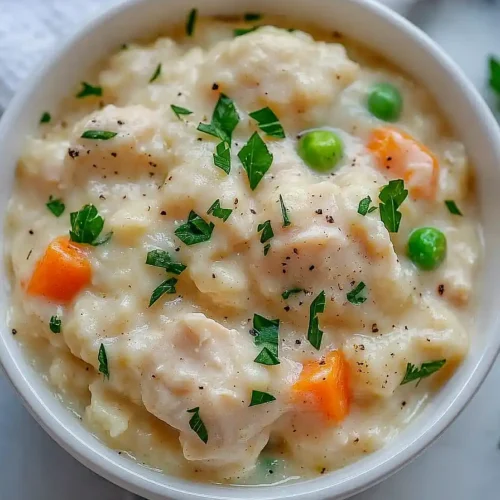 chicken and dumplings freezer meal