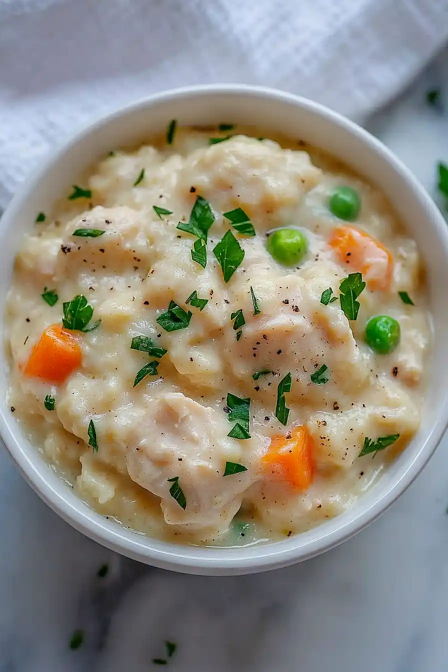chicken and dumplings freezer meal