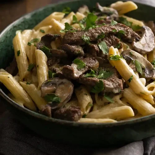 gluten free beef stroganoff