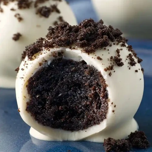 christmas white oreo balls