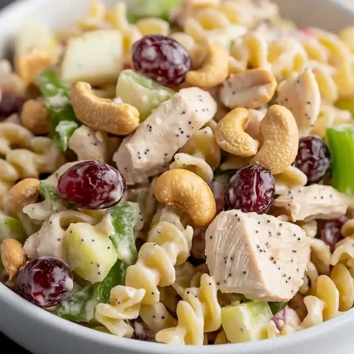 cranberry chicken pasta salad