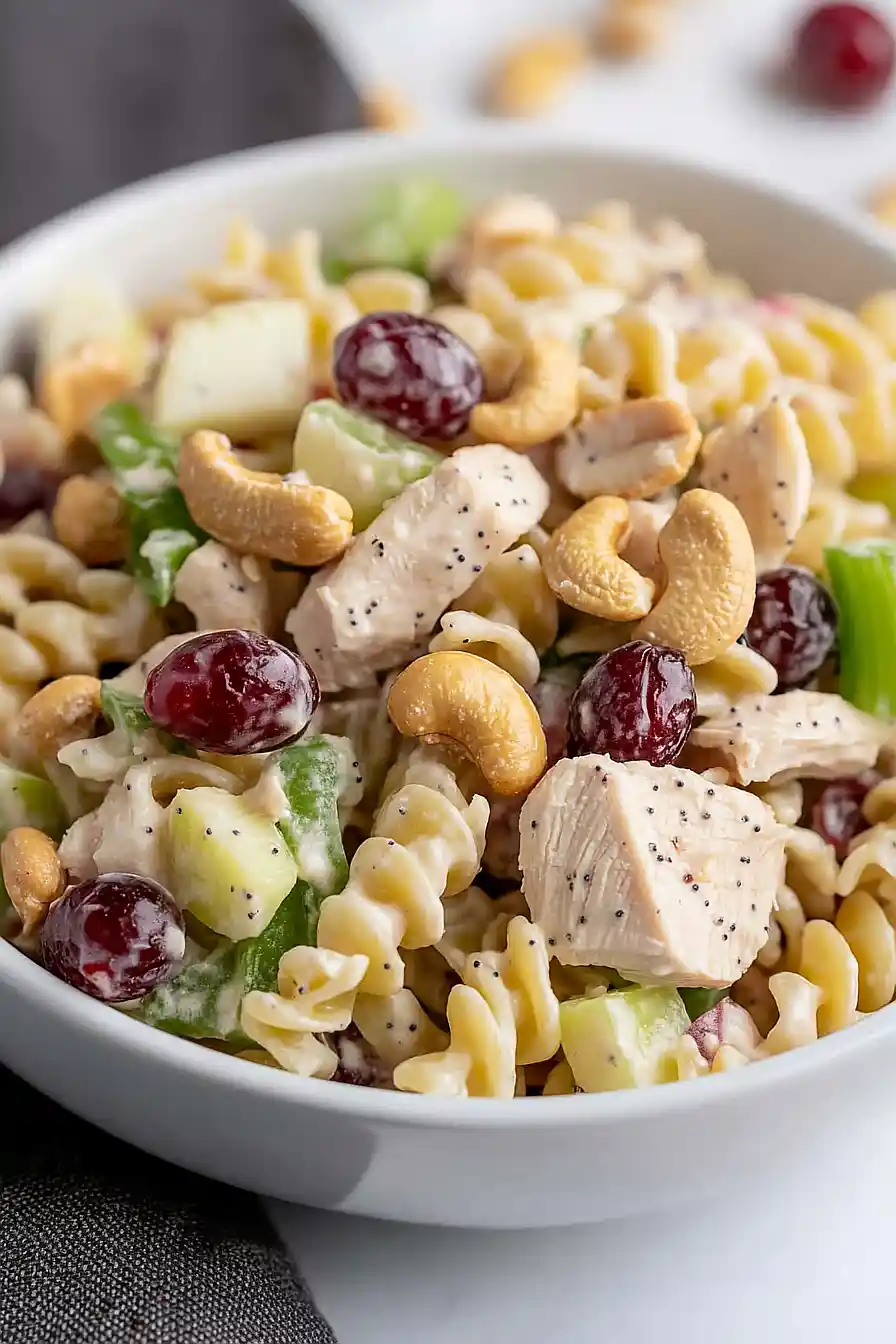 cranberry chicken pasta salad