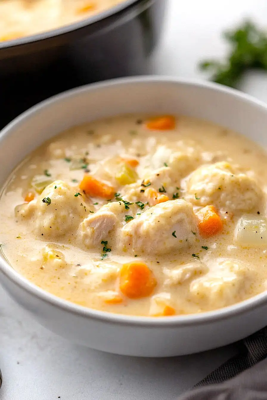 dutch oven chicken and dumplings