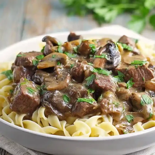 paleo beef stroganoff