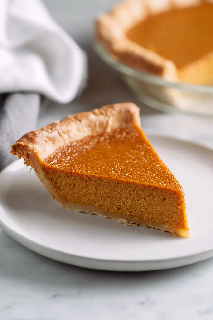 pumpkin pie without evaporated milk