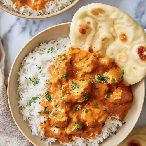 butter chicken with coconut milk